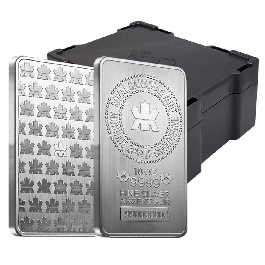 Royal Canadian Mint 10 Oz Multiples Of Xin Bullion Royal Canadian Mint 10 Oz Multiples